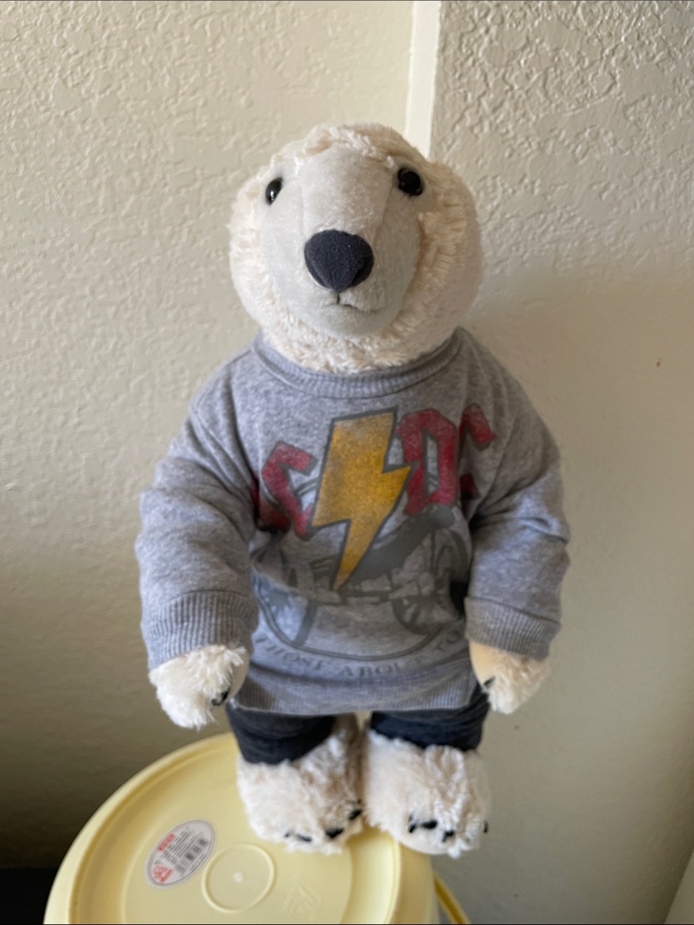 AC/DC POLAR BEAR PLUSHIE